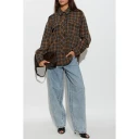 Gestuz Dame Jeans Blå W24,
