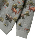 Name It Grey Melange Nmmolin Ls Nreg Sweat Bru Box 92