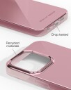 IDEAL OF SWEDEN iPhone 15 Pro iDeal Of Sweden Clear Deksel - Mirror Rose Pink