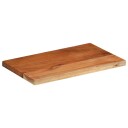  Bordplate 60x40x2,5 cm rektangulær heltre akasie
