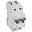 Legrand 5 stk TX³ MCB automatsikring B63 1P+N 2M 10/10kA