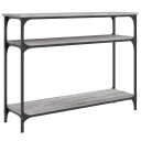  Konsollbord grå sonoma 100x29x75 cm konstruert tre 8720845419899