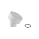 Lindby Nivoria LED-spotlight svingbar hvit