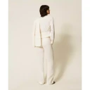 Twinset Dame Bukser Hvit M,