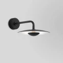 MARSET - Ginger 20A Utendørs Vegglampe 24V Dim. IP65 Black/White