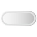 vidaXL LED-baderomsspeil 70x30 cm oval