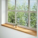  2 Stk Lysebrun 160x25x2cm Heltre Eik