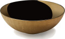 Bathco Brest Toppmontert Servant Ø40,5x15 cm, uten overløp, Gull