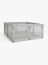 Beemoo Safe Space XL Lekegrind 180 x 150 Light Grey