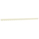  Erstatningsstoff for markisekappe kremhvit stripe 5 m