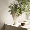 Ferm Living Fountain Vase Off Hvit
