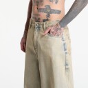 Jeans MISBHV Sand Washed Balloon Denim Trousers Sand Washed 36