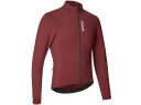 GripGrab RIDE langermet sykkeltrøye dark red herre