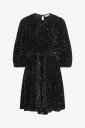 Vila   Kjole viFaith O neck 3/4 Short DresSvart