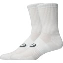 Asics 3 Pack Crew Sock White S