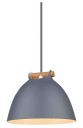 Halo Design Copenhagen ÅRHUS pendel Ø18cm G9, Grå / Tre
