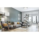 Vevstol Design LUCIA 45 Tak-/ Vegglampe HVIT, 26W, 2700K