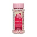 Funcakes Myke Perler  Rosa/hvit 60g 