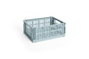 Hay Colour Crate Medium Oppbevaring Dusty Blue