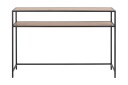 Hasslevik Konsollbord 120 cm   Natur/Matt Svart