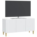  TV skap Hvit 99 x 34,5 x 50 cm Konstruert tre