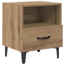  Nattbordskap artisan eik 40 x 35 x 47.5 cm Konstruert tre