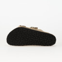 Joggesko Birkenstock Arizona Shearling Suede Leather/ Fur Taupe EUR 46