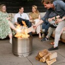Herqs Smokeless Firepit Blaze - Elegant And Durable Fireplace Smokeless Flames Perfect For Large Gatherings