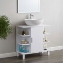 Servantskap med dør og åpne hyller – MDF moderne design