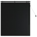 vidaXL Venetiansk persienne Svart 120 x 130 cm 35 mm