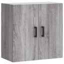  Veggskap grå sonoma 60x31x60 cm konstruert tre 8720845948115