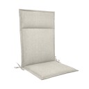 Nordstrand Home Luksus hagepute til posisjonsstol med høy rygg - Beige pute med luksuskomfort -