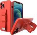 Hurtel Tauetui geletui med en kjede lanyard bag lanyard iPhone 11 Pro Rød