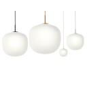 Muuto Rime Pendant 25 cm Opal / Orange
