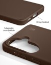Ideal Of Sweden Silicone MagSafe Case Galaxy A57 Mocha Mousse