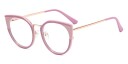 Eo Selection Damebriller Grigio fra eo Selection Rosa Acetate,Metall cateye Medium