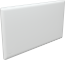 Nobö Top El radiator 750 W 400 V 625 x 400 mm Varme