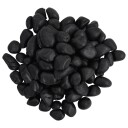 Vidaxl Polerte Småstein 25 kg Svart 2-5 cm