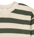 Müsli Genser   Strikk   Stripe   Oak   Müsli   5 år 110   Genser Beige Grønn