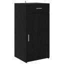  Serviesskap Svart eik 42,5 x 40 x 93 cm Konstruert tre