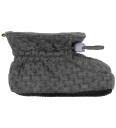 MELTON Medium Grey Melange Structure Tekstil Tøfler 20-21