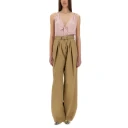 Dries Van Noten Dame Bukser Beige M,