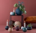 Cooee Design Ball lysestake 8 cm mørk grønn