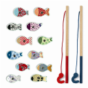 Djeco Fiskespill magnetisk Mønstrede fisk