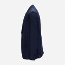 Zegna Formal Wool Blend Jacket - Blue Navy Check Blå 48
