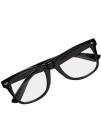 Wayfarer Briller m/Klart GlasSvart