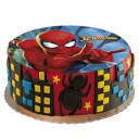 Spiderman Kakebilde Sukkerfri Ø20cm 