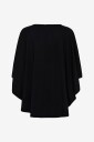 Saint Tropez Billisz Poncho   Black   ONE SIZE