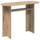 vidaXL Konsollbord Artisan eik 100 x 39,5 x 75 cm Konstruert tre