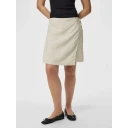 Pieces Dame Skjørt Beige XS,